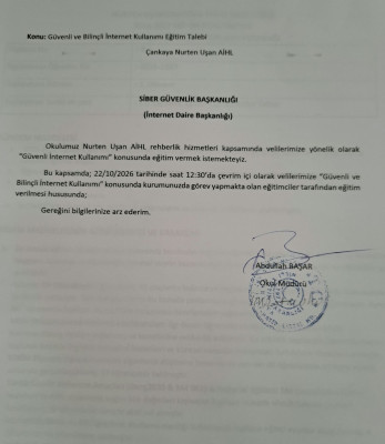 GÜVENLİ İNTERNET KULLANIMI